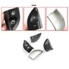 1 Pair Multifunction Steering Wheel Control Button Switch Cover For Mercedes-Benz W220 S430 S500 S600 CL500 CL600
