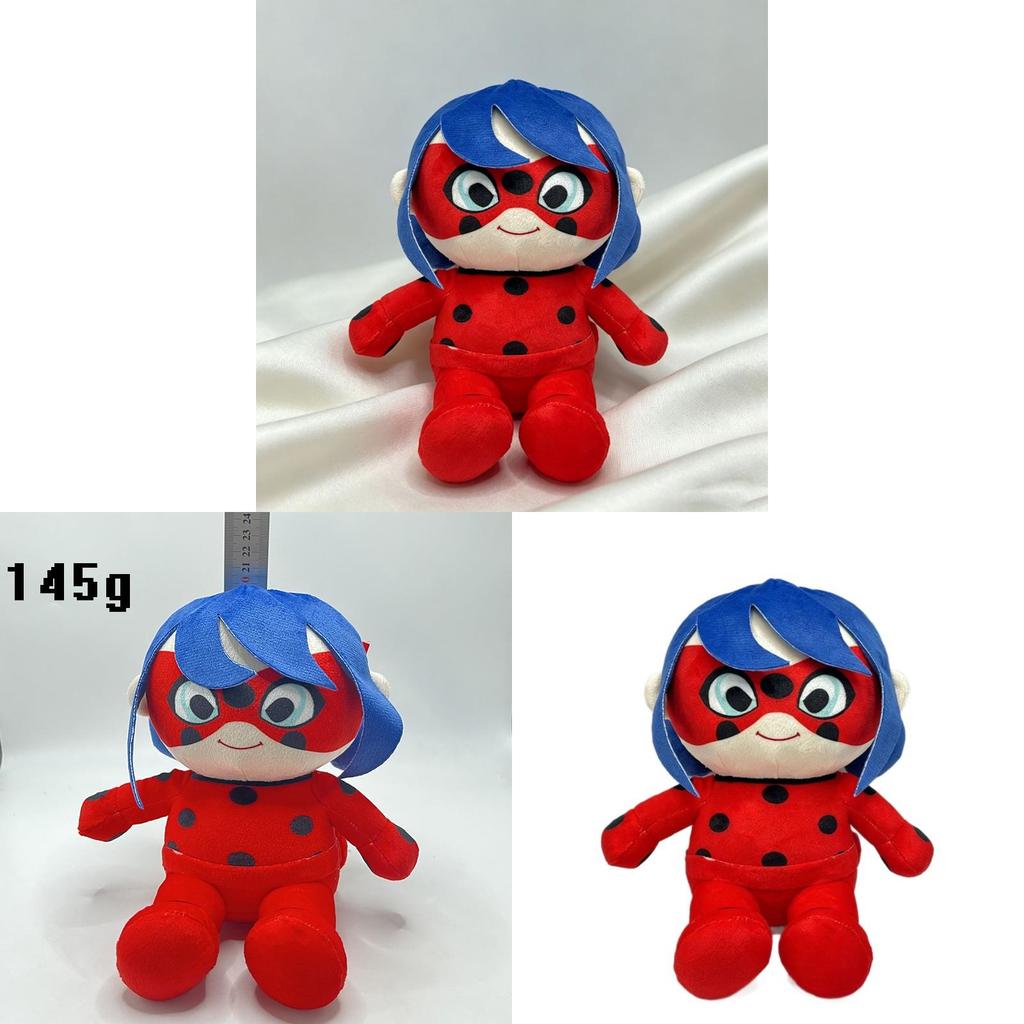 Peluche Miraculous Ladybug con Imbottitura in Cotone PP per Collezionisti e Bambini