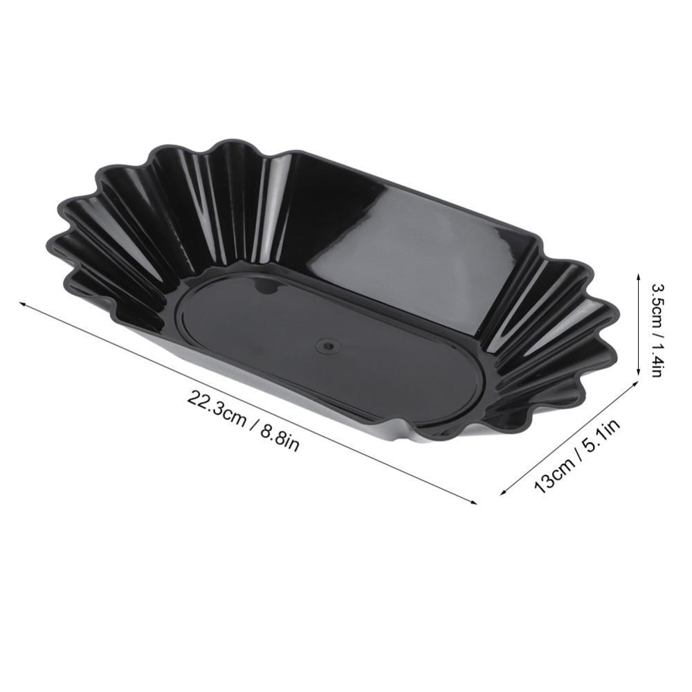 Food-grade PP Coffee Bean Tray Multi-purpose Smooth-surface Coffee Sample Plate Lightweight Stackable Coffee Display Plate