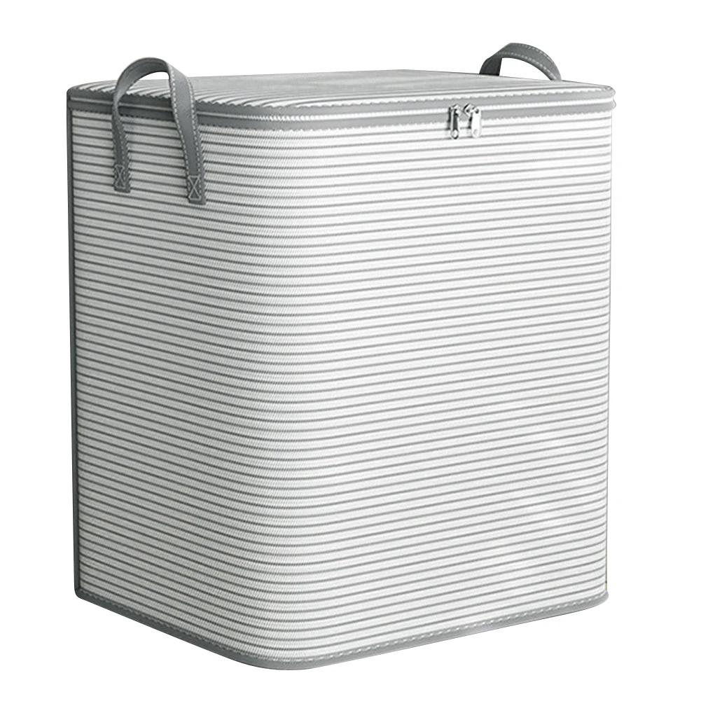 Extra Large Storage Bag Large Capacity Foldable Blanket Storage Bag Breathable Clothing Quilt Storage Container for Home Bedroom