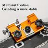 Quick Grinding Chainsaw Sharpener Jig Hand Crank Chain Saw Sharpener Tool  Maintenance Equipment