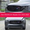 For CHANGAN Mazda CX-5 -2025 Grille Three-color Trim Strip Front Grid Patch Exterior Parts Racing Grills Accessories