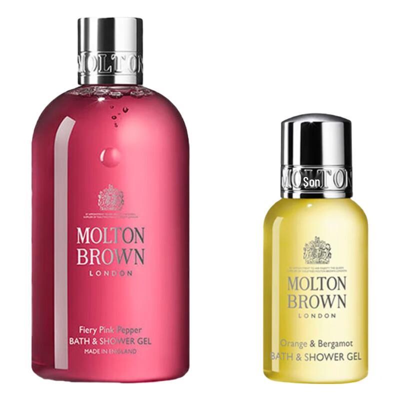 Molton Brown Fiery Pink Pepper & Orange & Bergamot Duschgel-Set