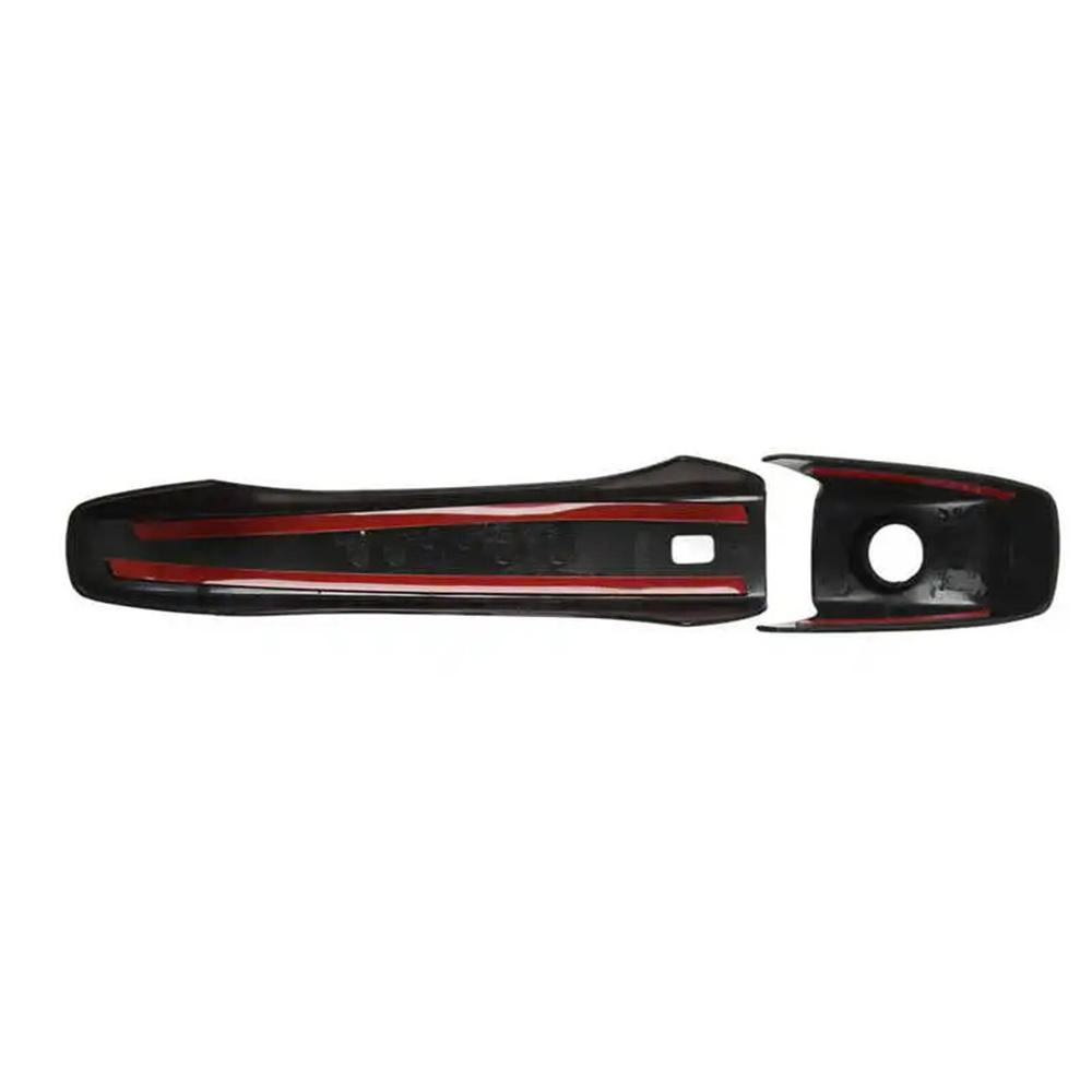 Glossy Black Door Handle Cover For Jeep Grand Cherokee Dodge Durango 2011-2020