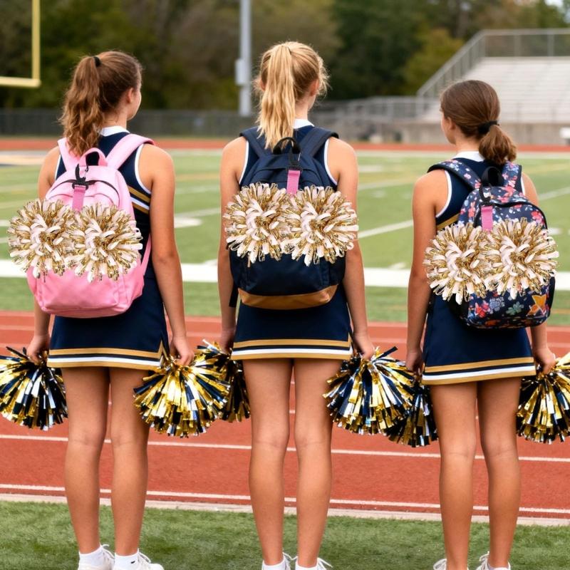 Bobbles Holder Adjustable Strap Light weight & Portable Pom Carriers Lanyard Cheerleading Accessories Easy to Use