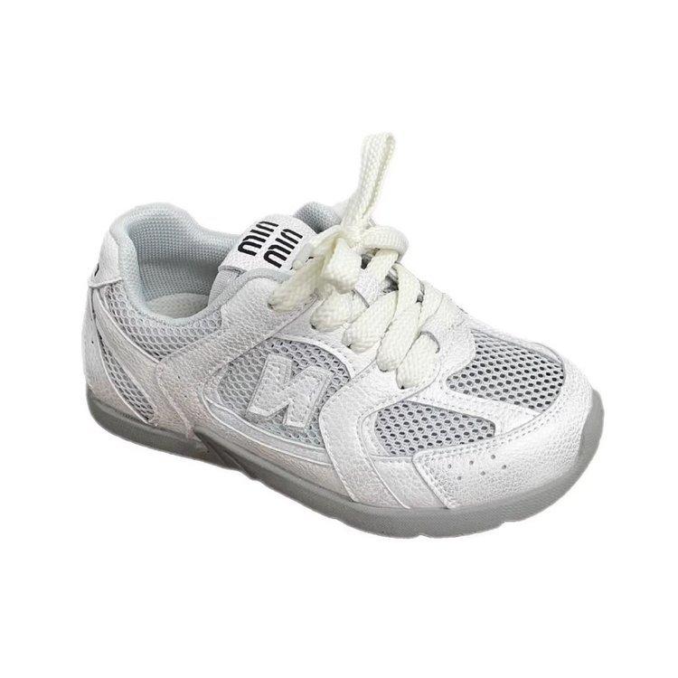 Children's sports net shoes 2025 spring and summer new German training shoes mesh girls breathable versatile casual shoes boys shoes