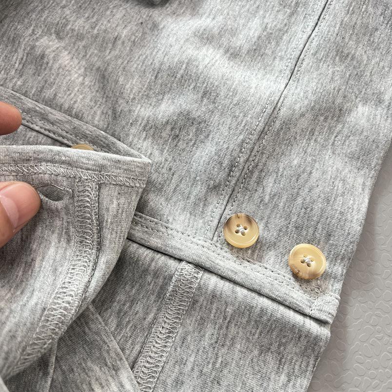 Women's V-Neck Cardigan: Minimalist Japanese Commuting Style, Long Sleeve Cotton Knitwear for Spring