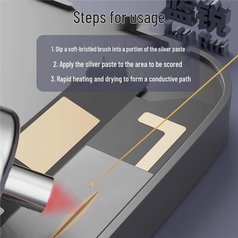 Lan Rui J9 Conductive Silver Paste for Mobile Screen and Circuit Repair