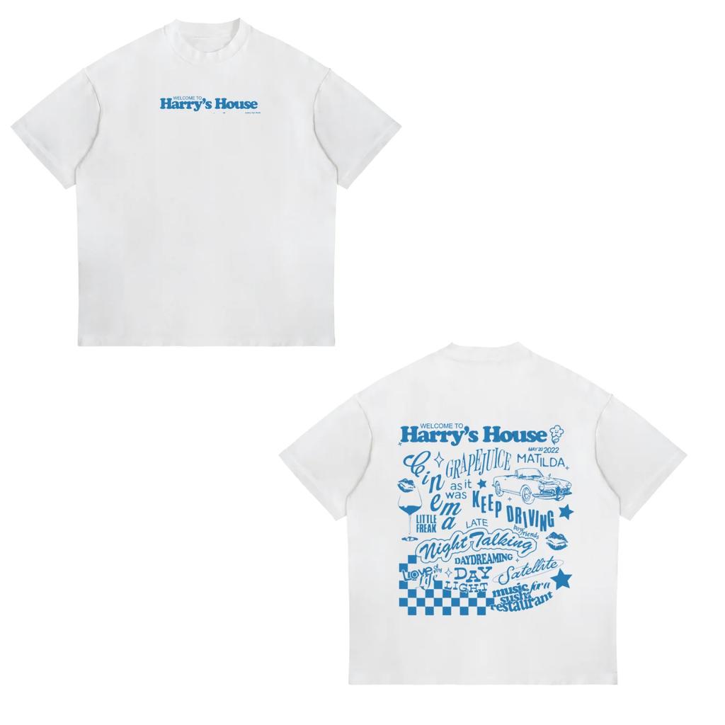 Harry Styles Tshirts Fan Gift Kiss All The Time Disco Occasionally New Album Print Tops Unisex Women Street Y2k Summer Casual Tee