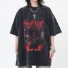Anime Berserk Guts Griffith Printed Tee Men Women Washed Cotton T-shirts Short Sleeve Vintage T Shirt Harajuku Oversized Tshirt