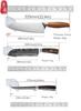 WXCOO Japanese Kitchen Chef's Knife Damascus Kitchen Steel Stainless Fish Fillet Slicing Santoku Knife Meat Cleaver Knife