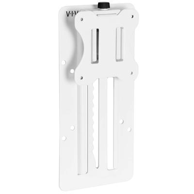 Kit d'accessoires support adaptateur VESA réglable en hauteur VIVO pour moniteurs de 13 à 27 pouces, Blanc, STAND-VAD3W