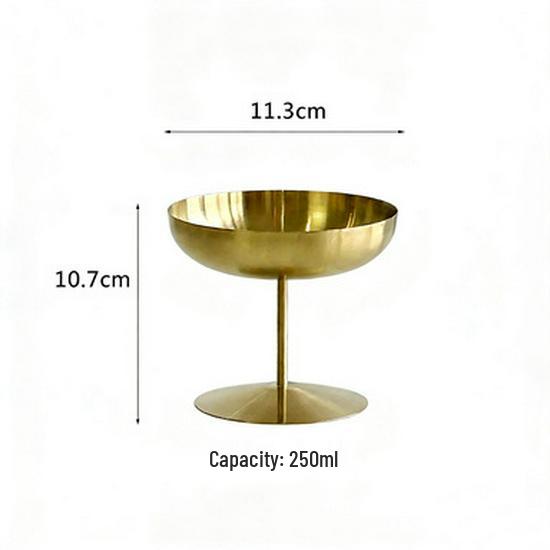 304 Stainless Steel Dessert Bowl: Perfect for Salads, Ice Cream, Popsicles, Fruit, and Pudding.
