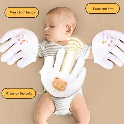 Baby Patter for Sleep Elektrikli Bebek Sakinleştirici Avuç İçi Uzaktan Kumandalı Yastıklar Uyku İçin Otomatik Çırpıcı Yenidoğan Uyku Yardımı
