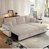 Sofá em L Sofás-cama, um sofá capaz de dormir e um espaço de arrumação são adequados para sofá modular ar e uma poltrona na sua sala de estar