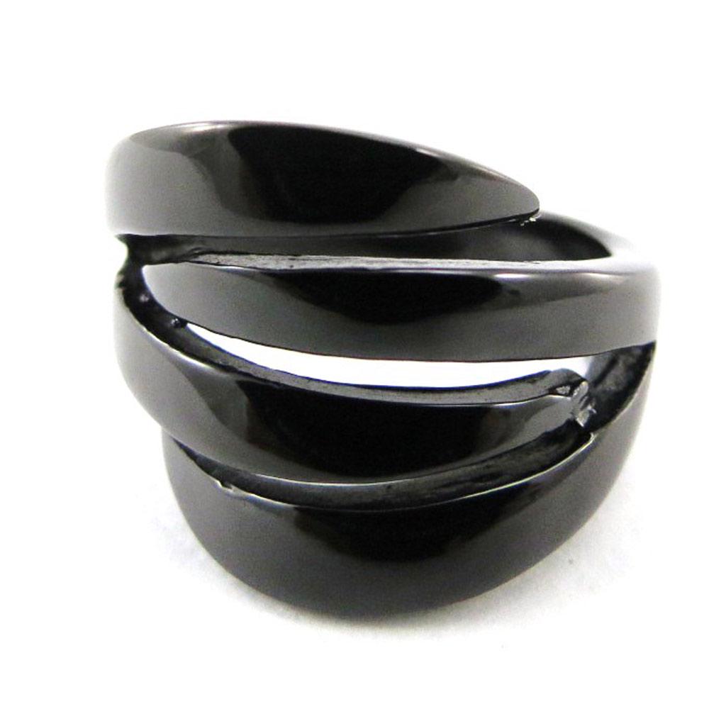 Ring Creator 'Mineralia' Ruthenium Steel