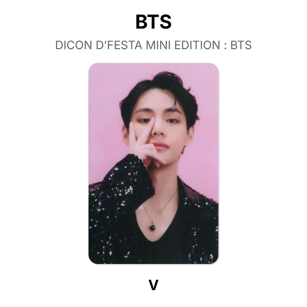 BTS DICON D’FESTA MINI EDITION : BTS Official Photocard