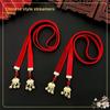 2025 New Hanfu Hair Accessories Girls Ancient Style Headwear Baby Chinese Bell Ribbon Kids Tassel Hairband Traditional Must-Have