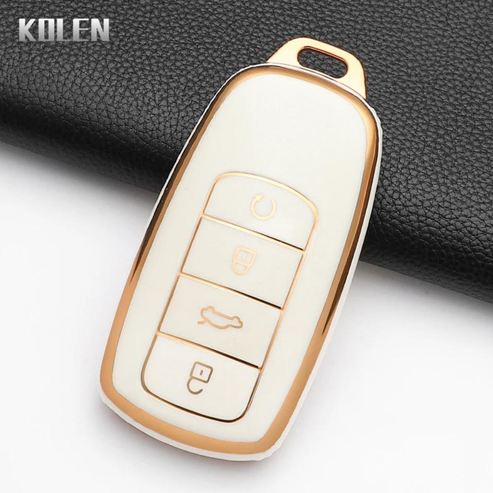Fashion TPU Car Smart Key Case Cover for Chery Tiggo 8 Pro Tiggo 8plus New 5 Plus 7pro Chery Tiggo 7 Pro Max Omoda 5 C5 Keychain