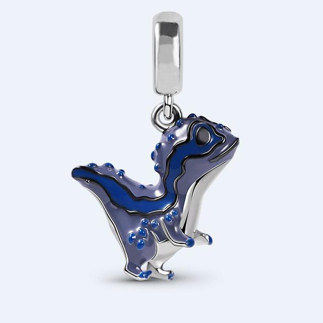 New Ocean Blue Sea Turtle Dangle Bead Fit Original Fashion Charms Silver 925 Bracelet Diy Women Jewelry Summer Collection