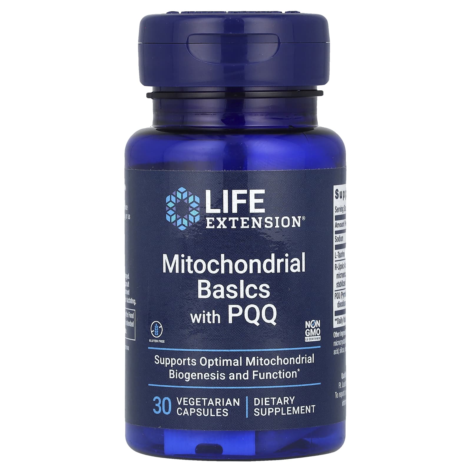 

Mitochondrial Basics with Pqq, 30 Veggie Caps