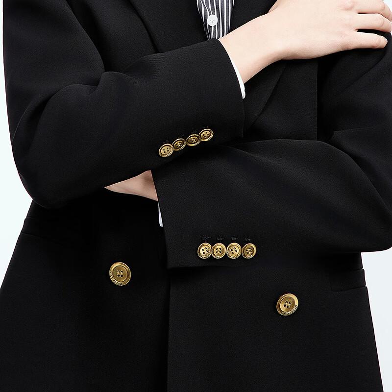 Lancy Women's Elegant Acetate Blend Business Blazer