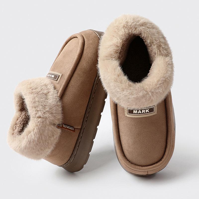 Bag Heel Significant Other Snow Boots Women's Shoes Winter New Fashion Short Women's Boots Sleeve Versatile Cotton Shoes Thickened