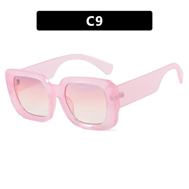 Luxury Designer Square Sunglasses Women Men Fashion Classic Vintage Sun Glasses Punk Outdoor Driving Eyewear