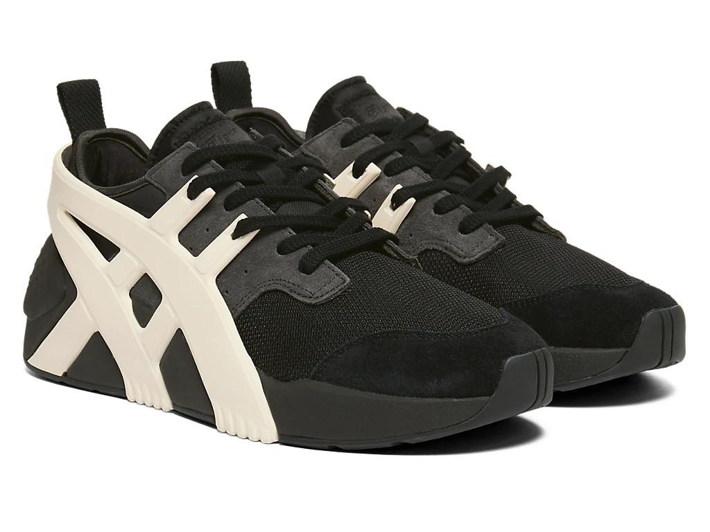 1183C638-002 Onitsuka Tiger Stor Logga Träningssko 2.0 Svart/Gräddvit (Herr)
