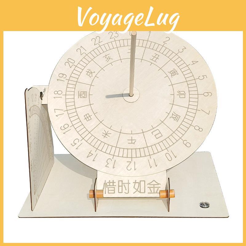 Sundial Model Educational With Shadow Experiment For Classroom Physics Learning