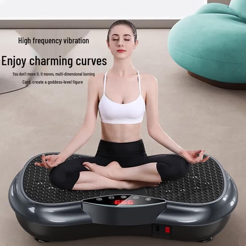 AUX Smart Vibration Plate with LCD & Wireless Remote CN plug (adapter included)