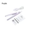 4Colors 2 In 1 Mini Hair Straightener Ceramic Tourmaline Plate Beauty Flat Iron Heating Curler