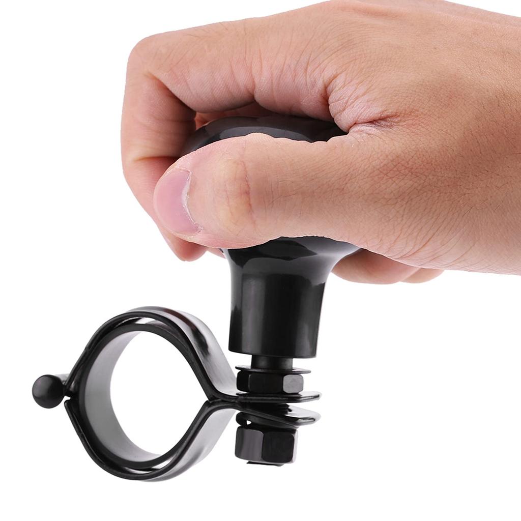 Steering Wheel Knobs Car High Load Capacity Steering Wheel Knob Spinner Handle Ball Black
