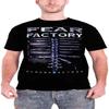 Fear Factory T Shirt Demanfacture Band Logo Official Mens Black