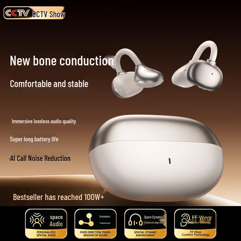 Viken 2025 Bone Conduction Open-Ear Sports Bluetooth Earbuds