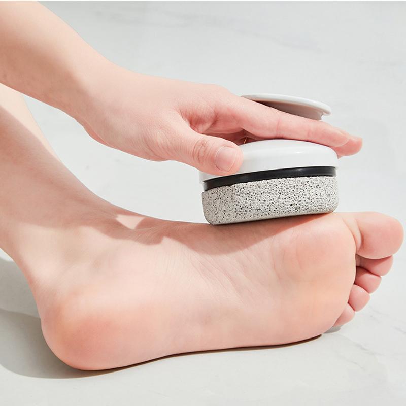 Grinding Feet Artifact Exfoliating Old Volcanic Stone Round Pumice Grinding Stone Home Frustration Foot To Foot Scraping Heel