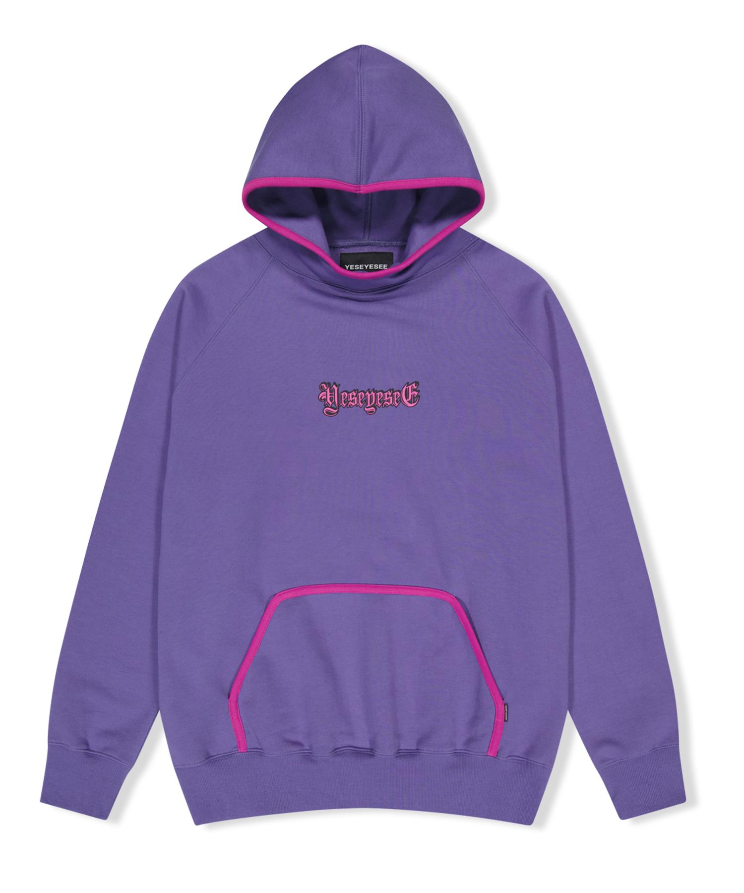 Yes Ic Y.E.S Binding Hoodie Blueberry M