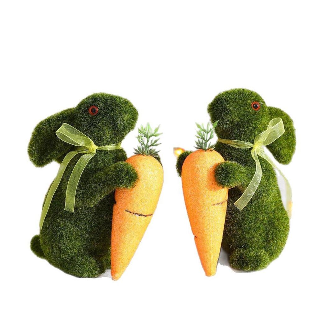 Easter Simulation Rabbits, Easter Bunny Ornaments, Easter Gift Handicrafts