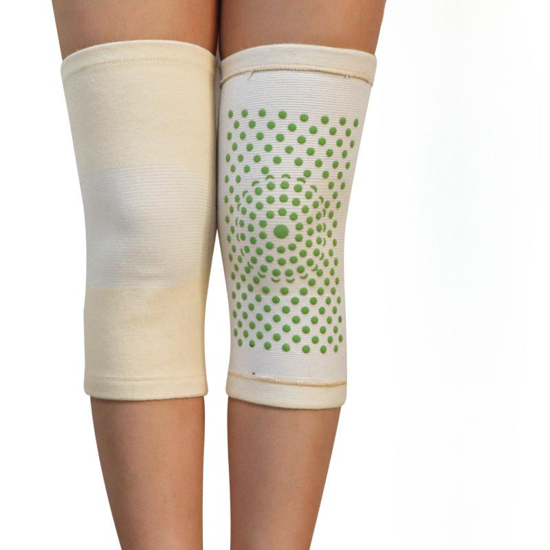 

Две эластичные наколенники из полыни для согрева пожилых людей с холодными ногами. Специально для мужских и женских коленных суставов для обогрева и защиты от холода. XL