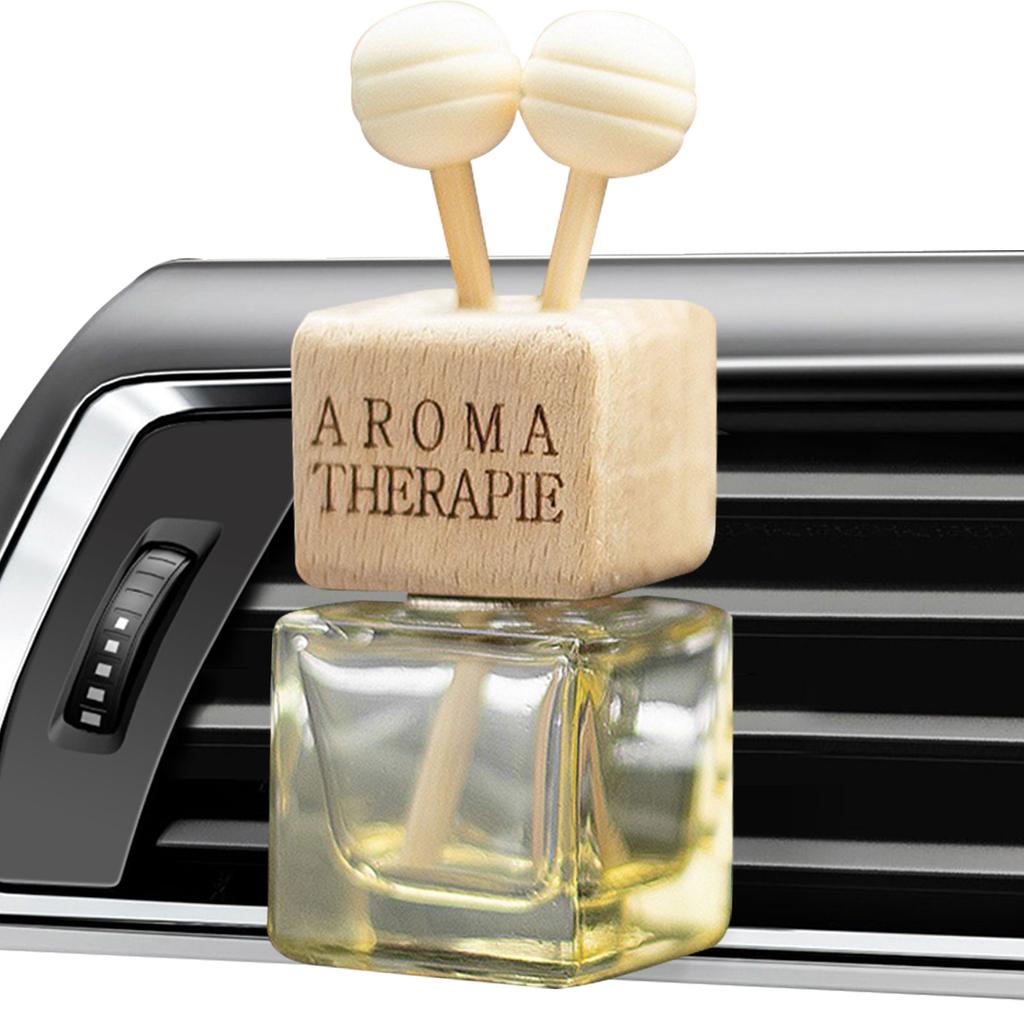 Empty Essential Oil Diffuser Bottle Empty Refillable Car Perfume Bottle Auto Perfume Diffuser Bottle Air Vent Clip Aromatherapy