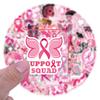 110 New Breast Cancer Graffiti Stickers Decorate Notebook Suitcase Mobile Phone DIY Stickers