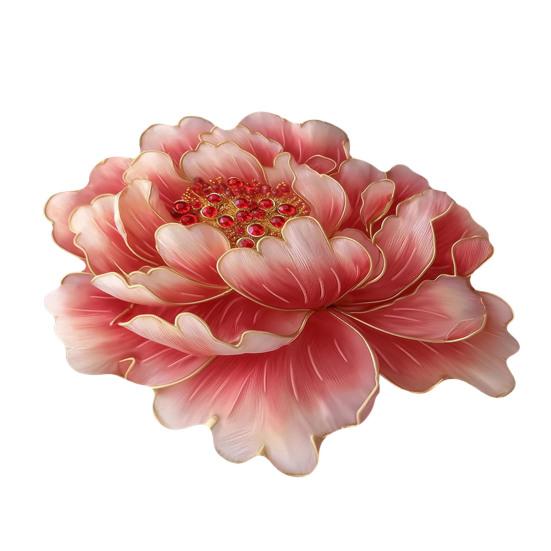 3D Blomst Gulvmatte Absorberende Stor Blomst Områdeteppe Sklisikker Baderomsmatte