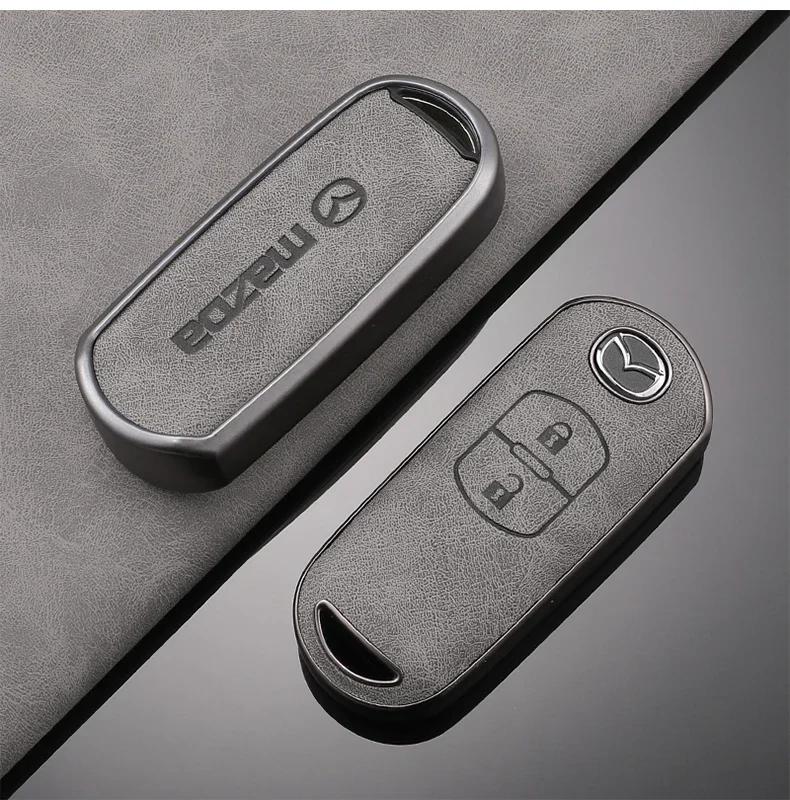 for TPU Car Smart Remote Key Case Cover Shell For Mazda 2 3 5 6 BL BM GJ Atenza Axela Demio CX-3 CX3 CX-5 CX5 CX7 CX-7 CX-9 CX8 ZSTW3