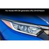 2 Pcs Car Headlight Protective Anti Scratch Film Transparent Black TPU Sticker For Honda HRV 2016 2017 2018 2019 2020 Accessory
