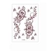 Red Mehndi Stickers Henna Tattoo Stickers Lace Fake Tattoo Red Henna Tattoo Decals  India Mehndi