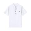 Summer Men With Lapel Short-sleeved T-shirt Men