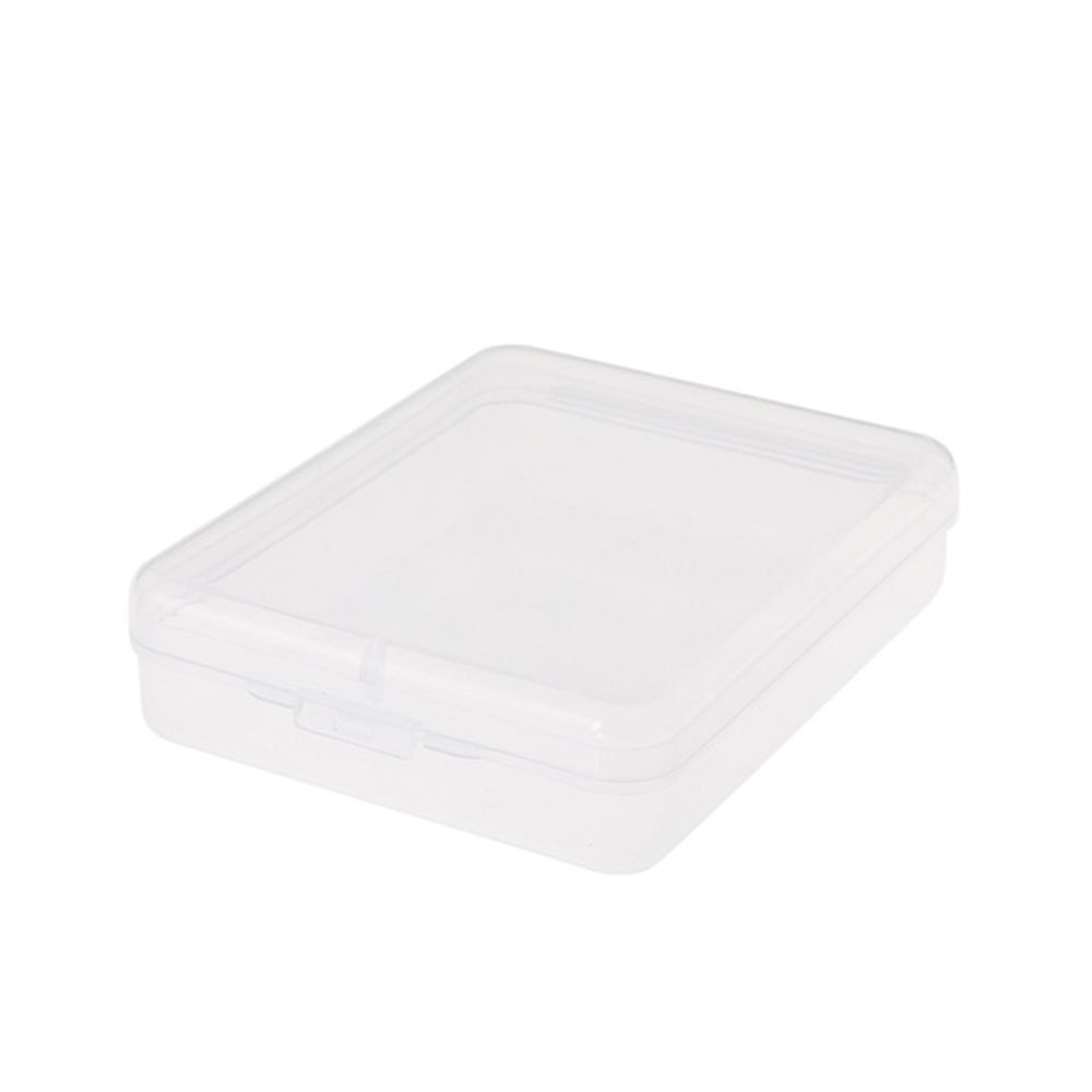 Disposable Container Face Masks Transparent Powder Puff  Case Mask Storage Case Storage Box
