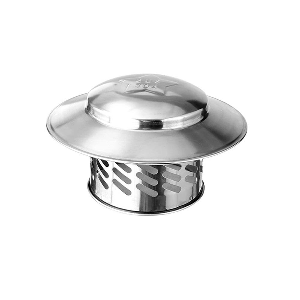 

80/110/160/200 мм Дождевик Наружный Вентиляционный Ветрозащитный Кровельный Трубопровод Вытяжной Колпак Труба S