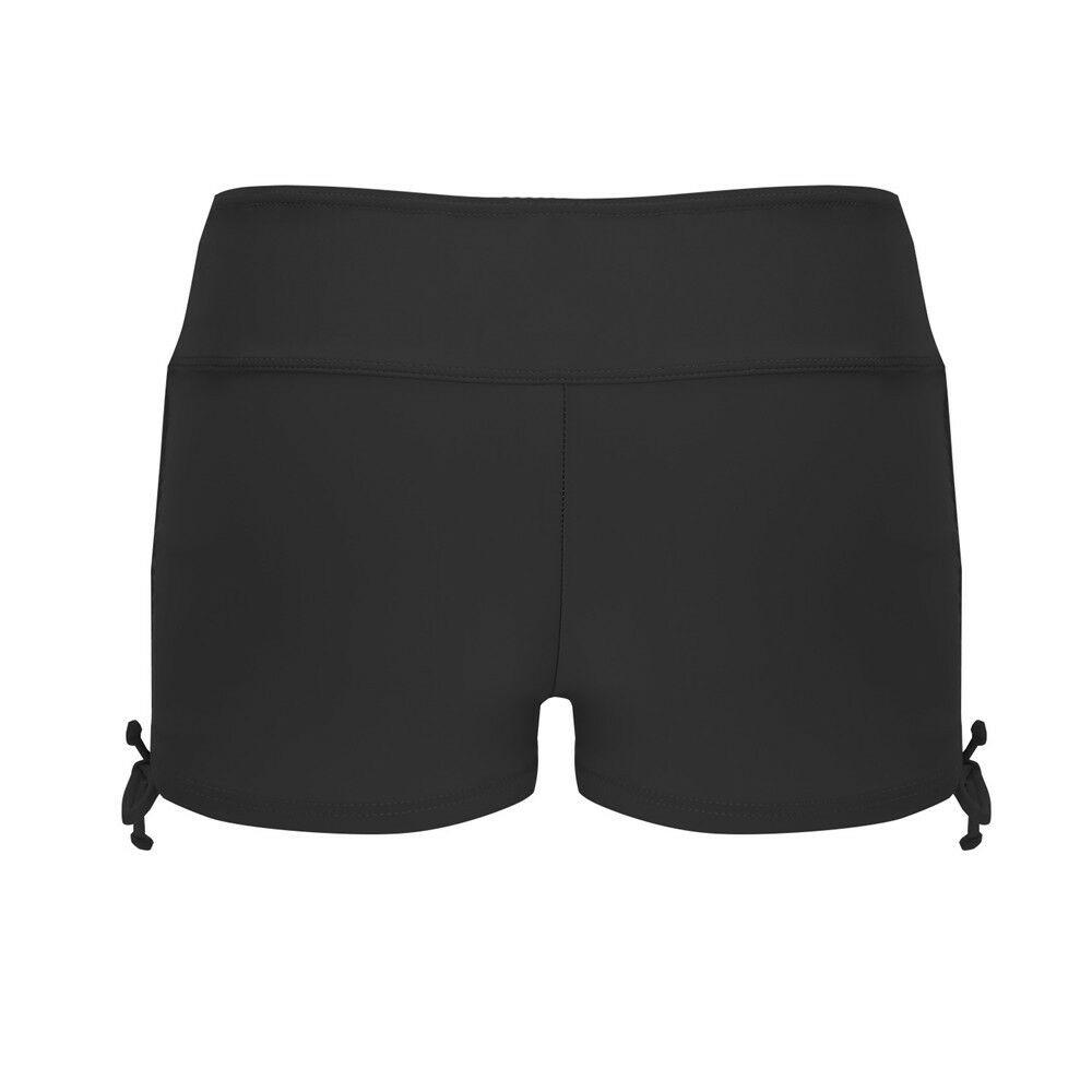 Women Sports Shorts Bikini Swimming Beach Swimwear Lady Boy Short Brief Bottoms