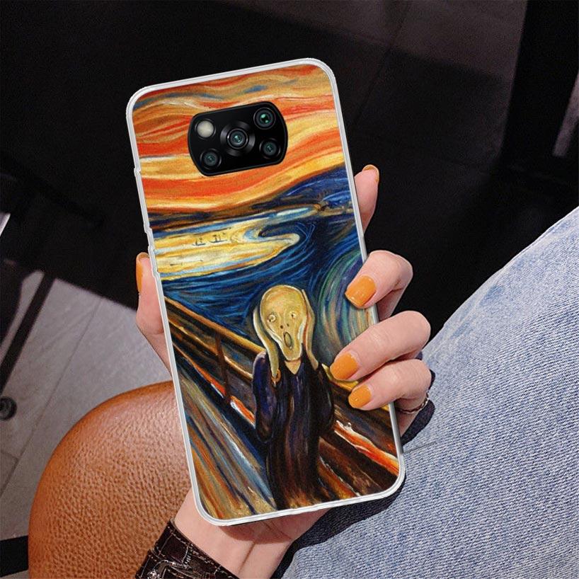Van Gogh Oil Art Painting Phone Case For Xiaomi Poco X7 X6 X5 Pro F7 Ultra Redmi 15C 15 13C 13 12C 12 10 10A 10C 9 9A 9C 9T Cove